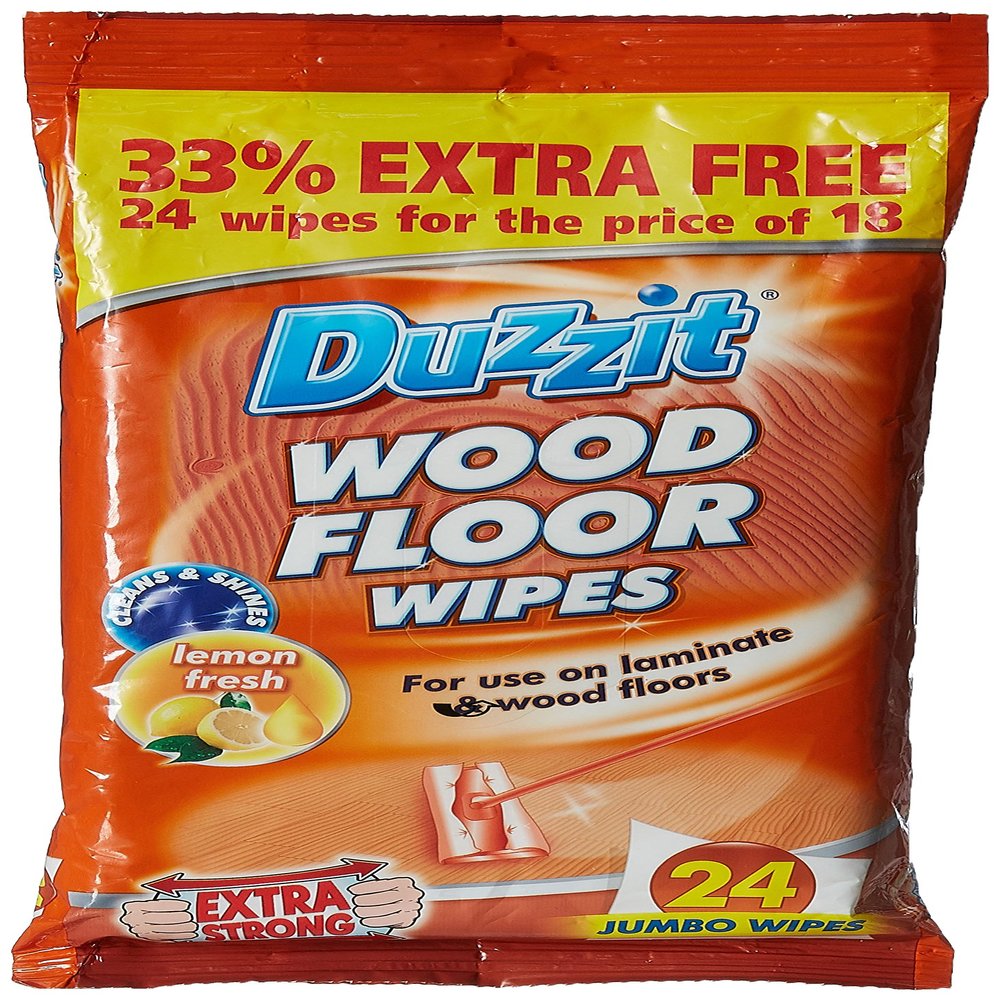 DUZZIT Wood Floor Wipes PK24