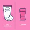 Veet Sensitive Skin Hair Removal Cream, 100g view 3