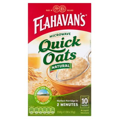 Flahavan's Micro Quick Oats Sachets 350g Grown and Milled in Ireland