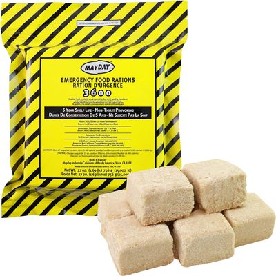 9 Meals 3 Day 3600 Calorie Emergency Survival Food Bar Ration Car Kit Bug Out