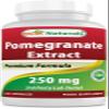 Best Naturals Pomegranate Extract 250 mg 120 Capsules (120 Count (Pack of 1)) view 1