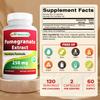 Best Naturals Pomegranate Extract 250 mg 120 Capsules (120 Count (Pack of 1)) view 2