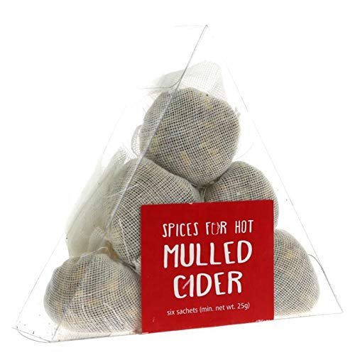 Christmas Mulled Cider Spice (2 Boxes, Total 12 Sachets) with Instructions, Contains Cassia, Lemon Peel, Root Ginger and Whole Cloves