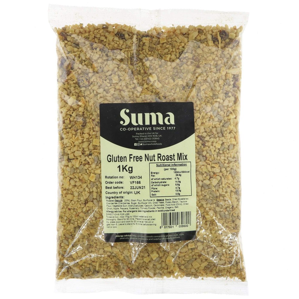 Suma Wholefoods Nut Roast Mix - G/F & Vegan, 1 kg