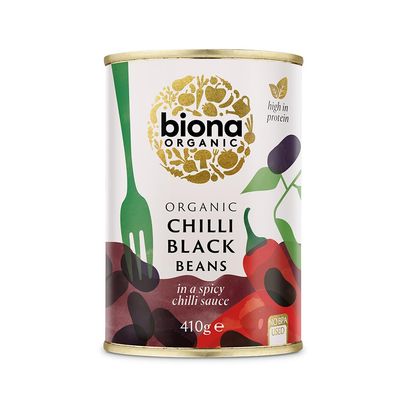 Biona Organic Black Bean Chilli 410g (Pack of 6)