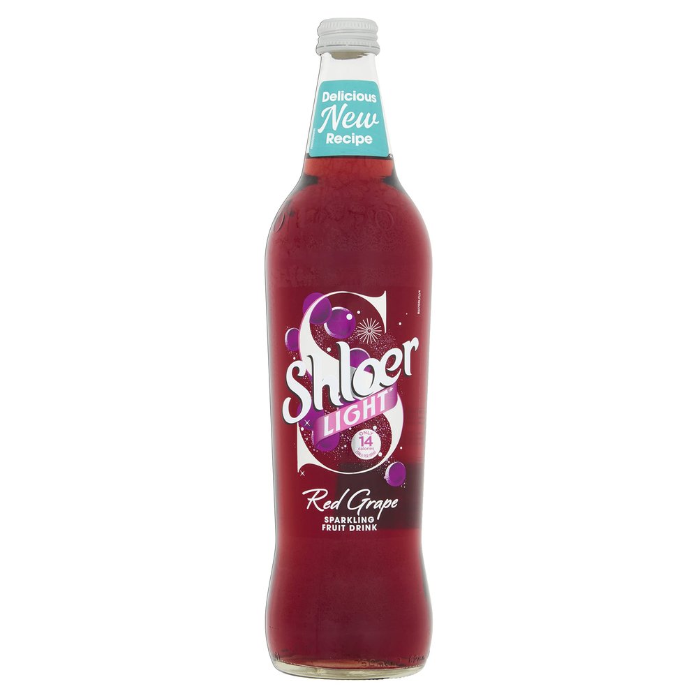 Shloer Red Light Sparkling Juice Drink 750ml