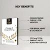 Healthspan Elite Omega 3 Pure EPA 1g | 60 Capsules | All Blacks Official Partner | Support Brain, Eye & Heart Health | 1,000mg EPA Omega 3 Fatty Acid | Informed Sport Accredited | Lemon Flavoured view 2