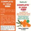 Complete Omega 3-6-7-9, Pure Sea Buckthorn Oil, European Quality, from Unrefined, Cold Pressed Whole Sea Buckthorn Wild Berries - Non-GMO, Certified Kosher, Gluten-Free - 2 Bottles - 120 Capsules view 3