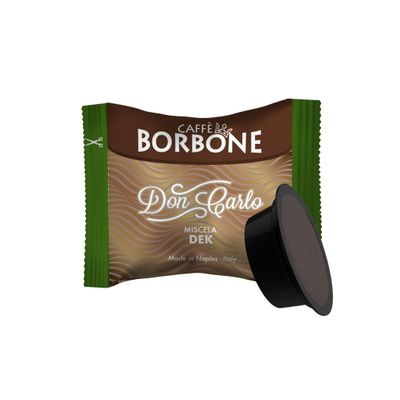 50 GREEN / DEK Blend Capsules Borbone Compatible Lavazza A Modo Mio*