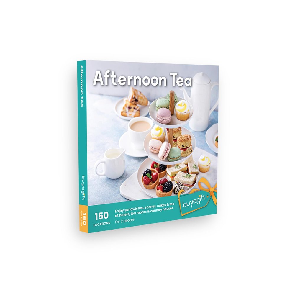 Buyagift Afternoon Tea Gift Experience Box - 150 traditional afternoon tea experiences across the UK