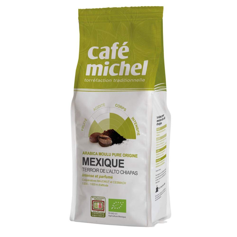 Ground Coffee Arabica Mexico FAIR Trade BIO 250 g - CAFE MICHEL