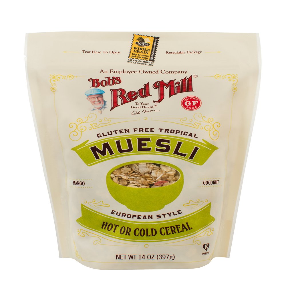 Bob's Red Mill - Muesli European Style Gluten Free Tropical - 14 oz.