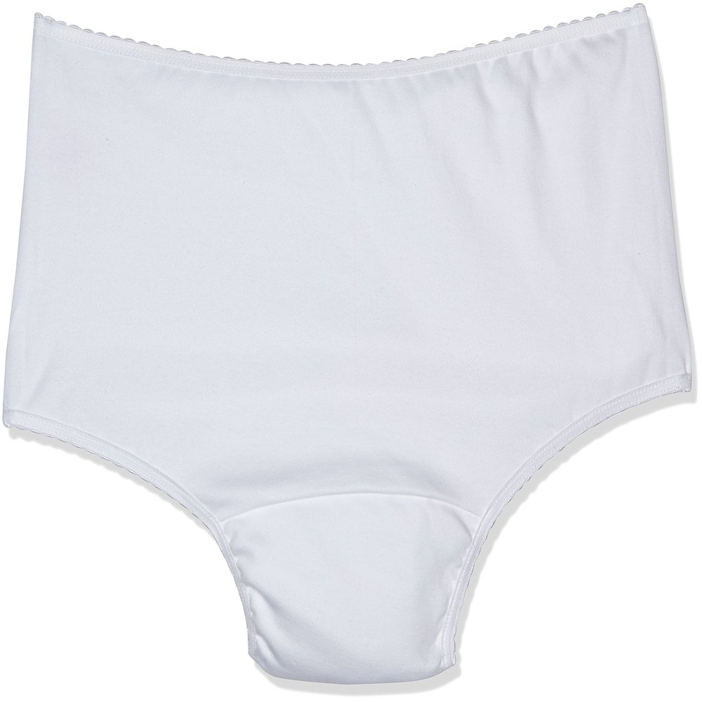 P&S Healthcare Medium White Ladies Cotton Comfy Plus Incontinence Brief