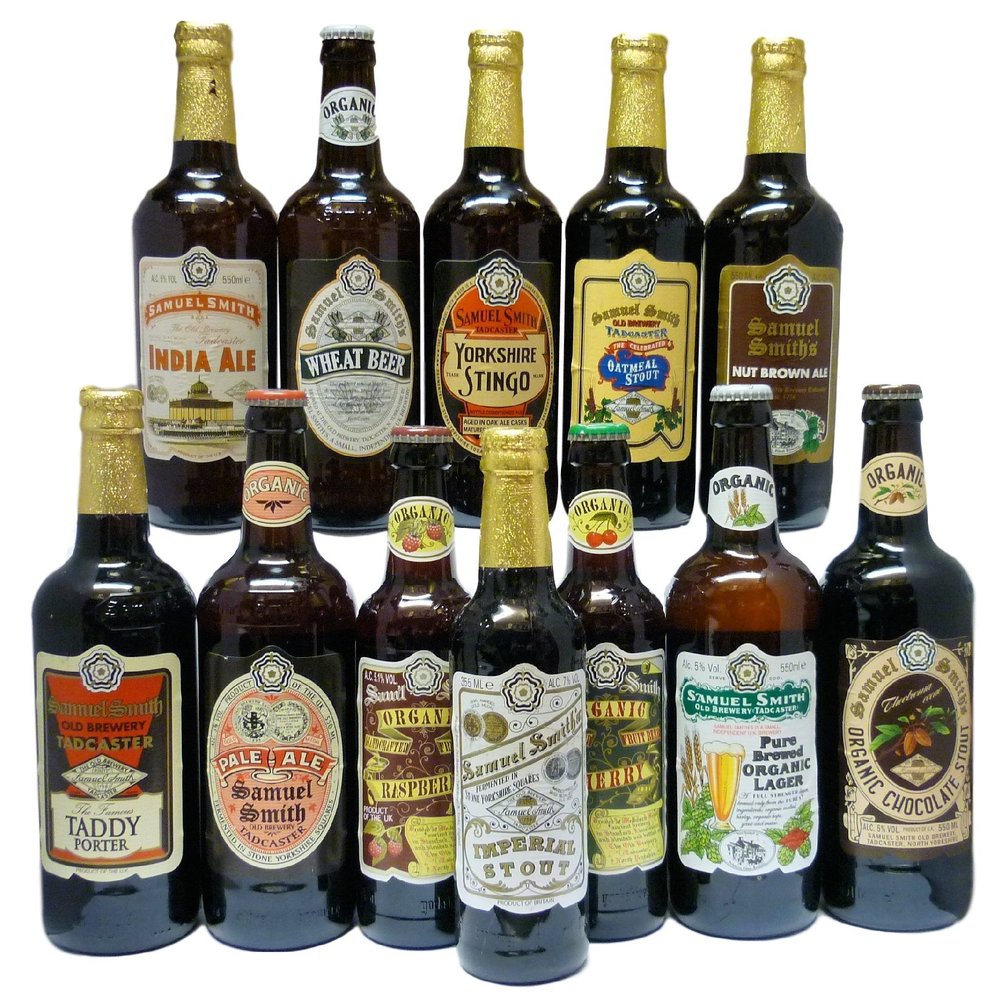 Samuel Smiths Beer Selection