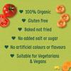 Organix Melty Tomato Slices, Organic Baby Finger Food Snack 7+ Months, 20 g (Pack of 5) view 4