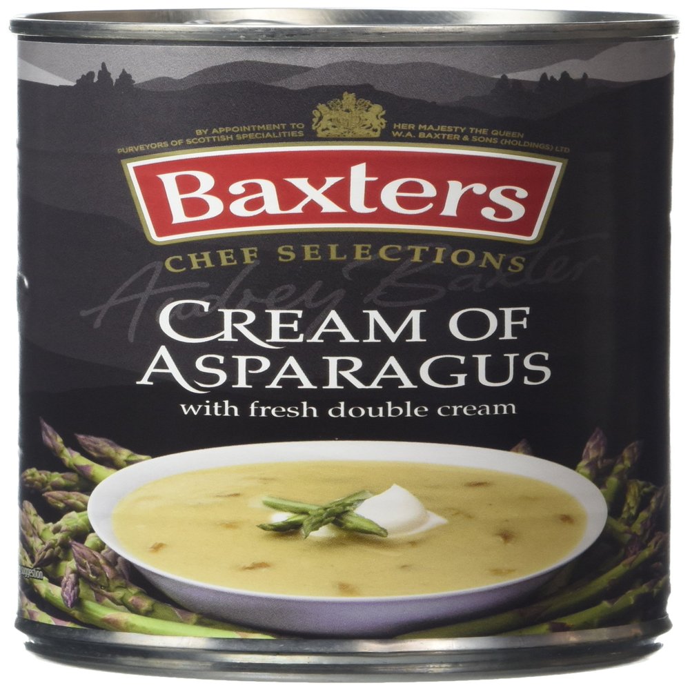Baxters Luxury Cream Of Asparagus Soup 400 g (Pack of 12)