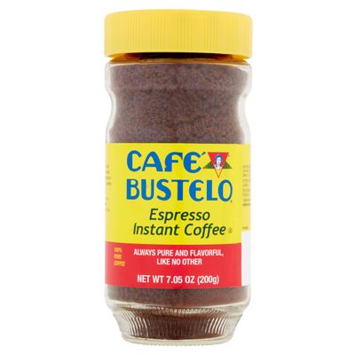 Cafe Bustelo Espresso Instant Coffee 200g Jar