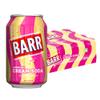 BARR 24 Pack American Cream Soda, Zero No Sugar Sparkling Soft Drink with a Creamy Taste of American Cream Soda Fizzy Pop, 24 x 330ml Cans view 1