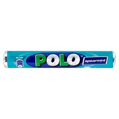 Polo Spearmint Roll 34g (Pack of 25)