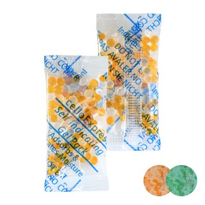 celloexpress 1g Self Indicating Silica Gel Desiccant Sachets - Orange Absorb Anti Moisture Damp - Total Weight 100g (SI 1g, 100)