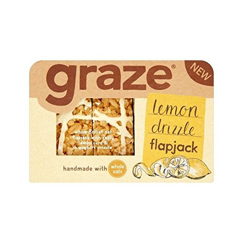Graze Lemon Drizzle Flapjack 53g - Pack of 4
