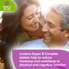Lindens - Super B Complex Tablets - 90 Pack - UK Made - 3 Months Supply with a Full Spectrum of B Vitamins and Vitamin C - Reduces Tiredness and Fatigue - Letterbox Friendly, Vegan view 4