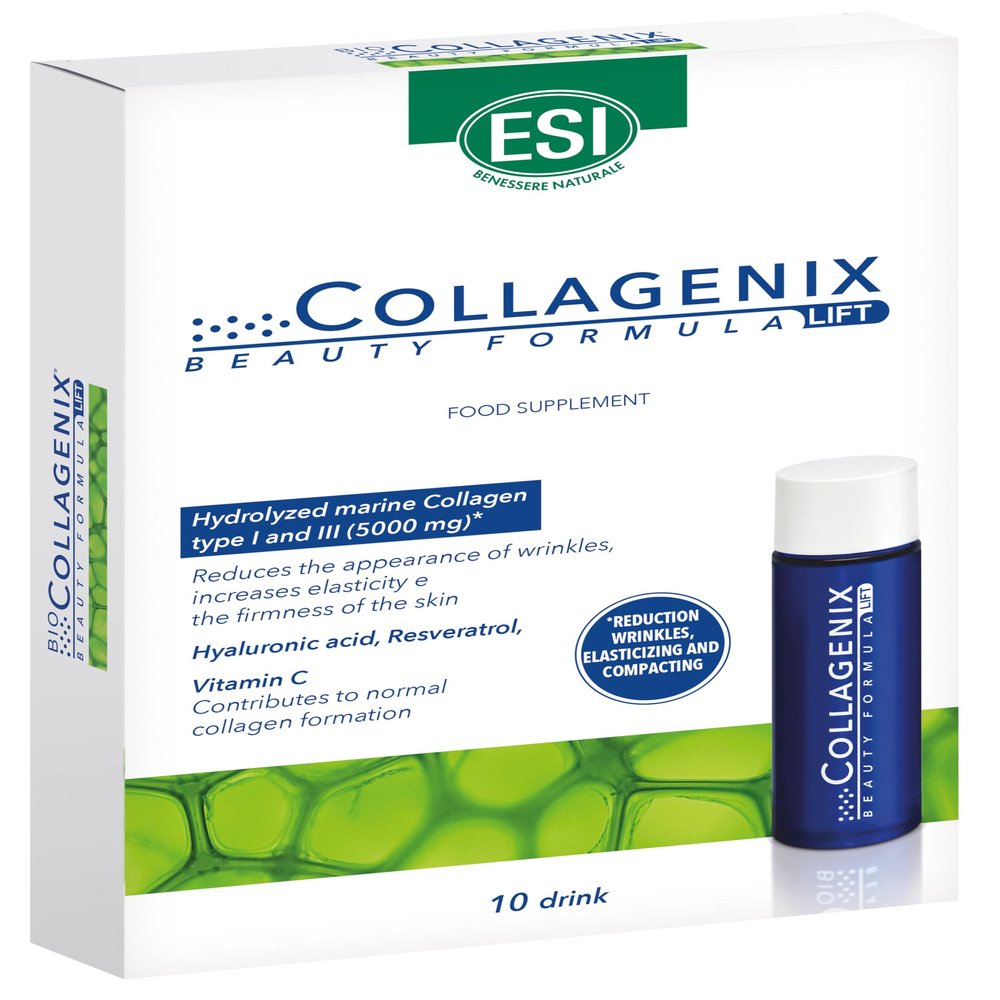 ESI Biocollagenina Integratore Alimentare 10 Drink x30ml