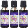Flavour Factory Ginger, Extra Strong Food Flvouring Concentrates 85.5ml (Pack of 3 x 28.5ml bottles) view 1