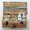 Deluxe Christmas Knightsbridge Tea, mugs, mince pies,Chocolates and handmade crackers Hamper for 2 - gift wrapped view 1