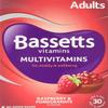 Bassetts Adults Raspberry and Pomegranate Flavour Soft and Chewy Multivitamins - Pack of 5, Total 150 Pastilles view 1