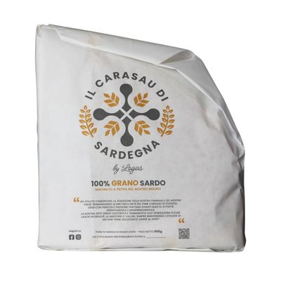 Carasau Bread or Carasadu Fresh Ovodda 900 g - typical Sardinian product