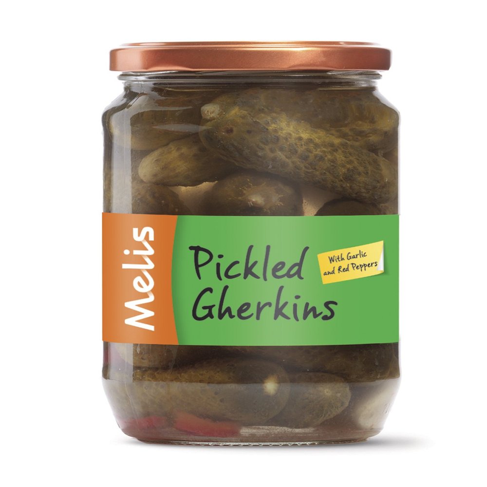 Melis Gherkins Pickles 720 ml (Pack of 3)