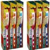 24 Toothbrushes Captain's Paste Medium Bristle Brush view 1