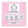 Pack of 20Serviettes 33x 33cm New Baby Pink view 1