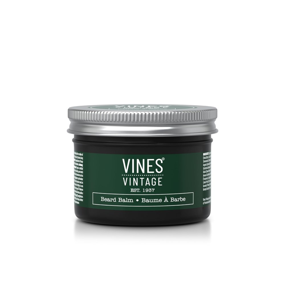 Vines Vintage Men's Beard Balm | Shea Butter, Vitamin E & Avocado Oil. 125ml