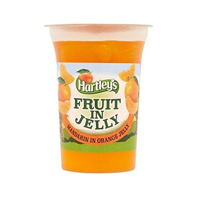 Hartley's Fruit in Jelly Mandarin in Orange Jelly 175g - Pack of 2
