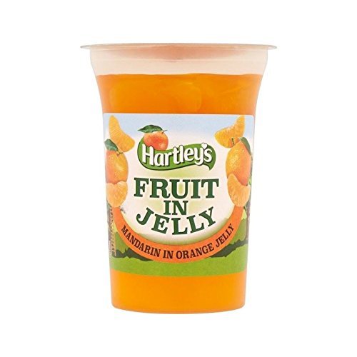 Hartley's Fruit in Jelly Mandarin in Orange Jelly 175g - Pack of 2