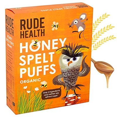 Rude Health Foods | Honey Puffed Spelt | 5 x 175g