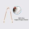 Wonder Care Tongue Scraper for Adults for Bad Breath Copper Tongue Cleaner for Oral Hygiene and Fresh Breath Pack of 1 view 2