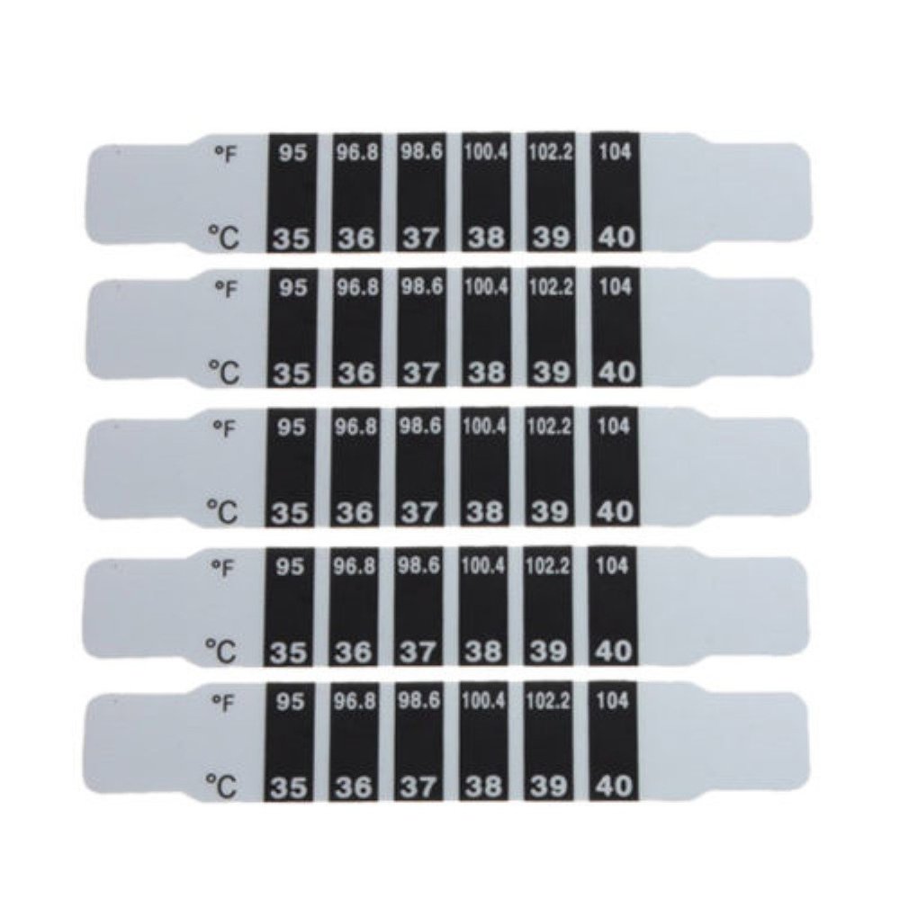 Dojore 10 x Feverscan Forehead Thermometer - Fever Baby Body Adult Child Test Temperature