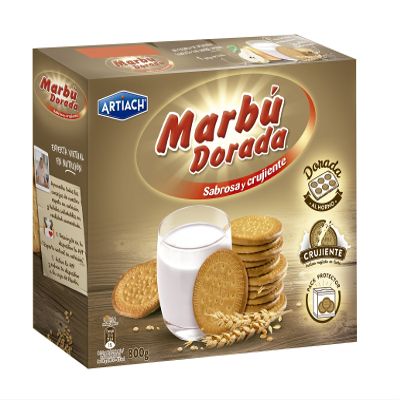Marb - Tasty and Crispy Dorada - Maria Cookie - 800 g - [Pack of 3]