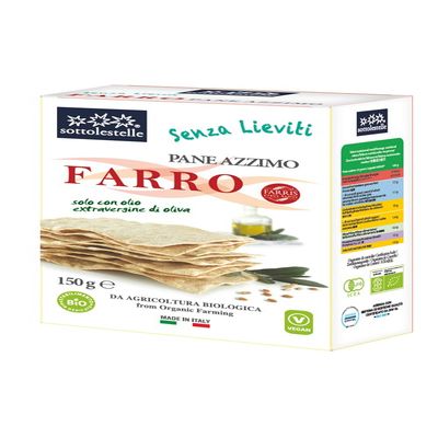 Spelt unleavened bread 200g - Organic