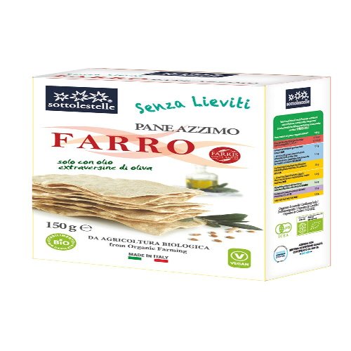 Spelt unleavened bread 200g - Organic