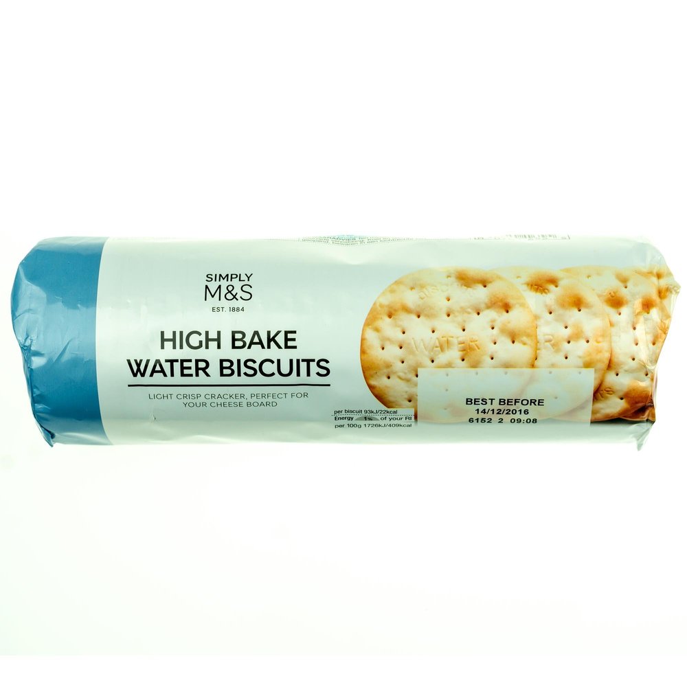 Marks & Spencer High Bake Water Biscuits - Two Packs 2 x 200g