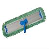 24" Inch Green Fringe Microfiber Dust Mop Pads for Professional Commercial Microfiber Mops view 3