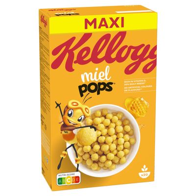 Kellogg's Honey Pops Cereals, 620g