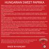 Hungarian Ground Paprika Premium Quality Origin: Kalocsa, Hungary (Sweet, 100g) view 3