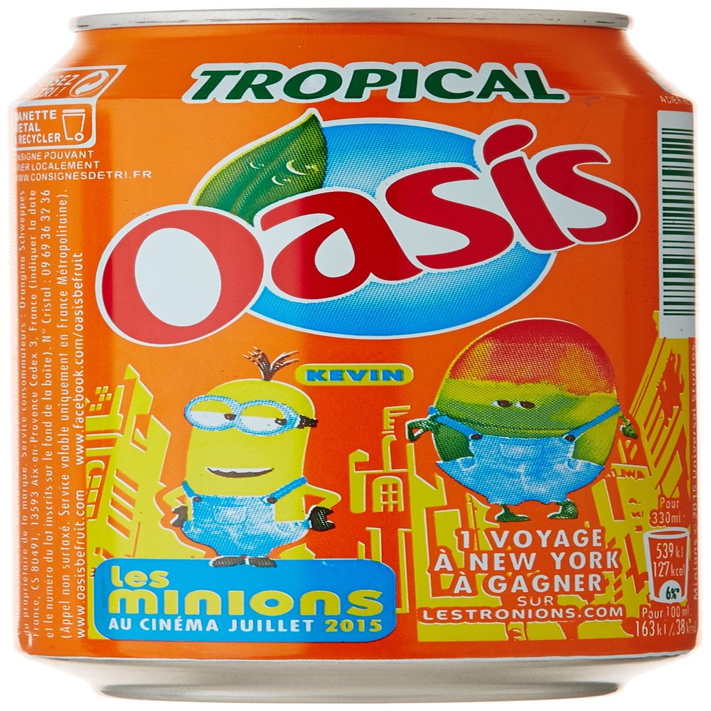 Oasis Le Pack 6 x 33 cl