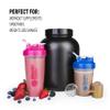 Blender Bottle Classic Loop Clear Black/Clear, 590ml view 3