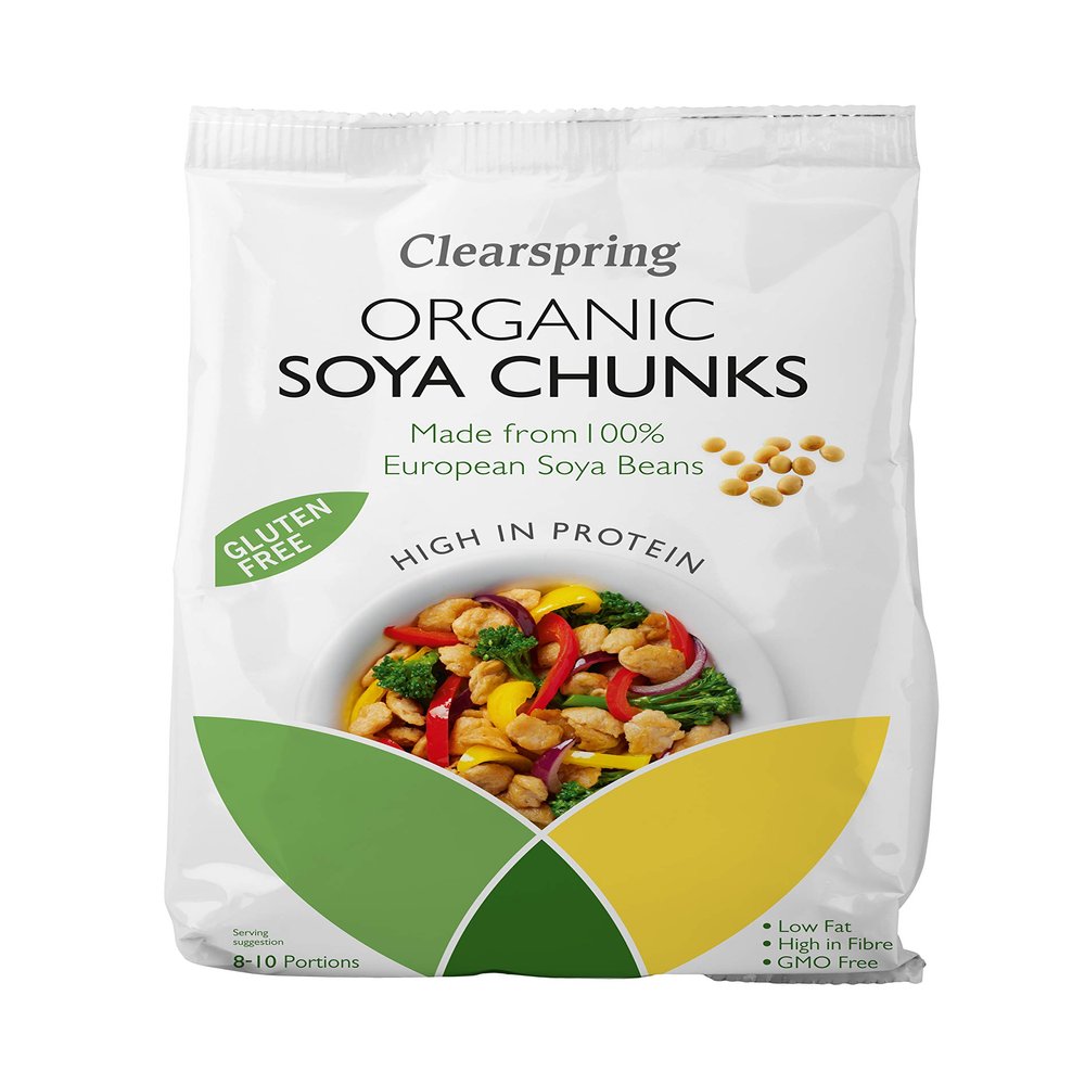 Clearspring | Organic SOYA Chunks | 11 x 200g